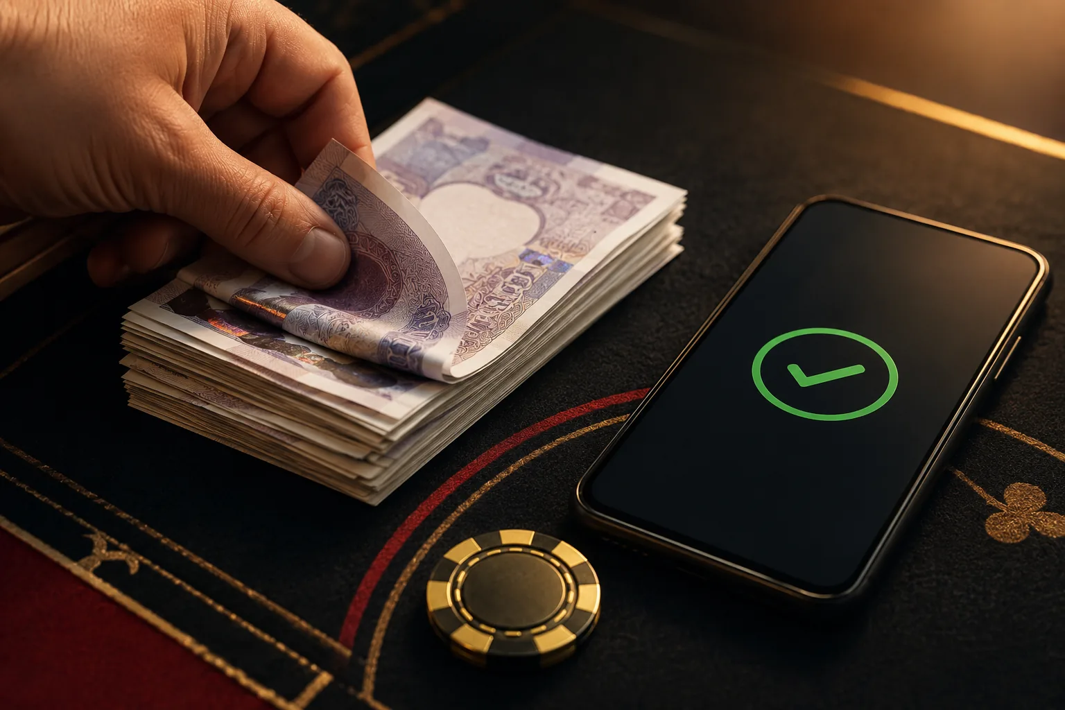 Sky Casino withdrawal timeline illustration
